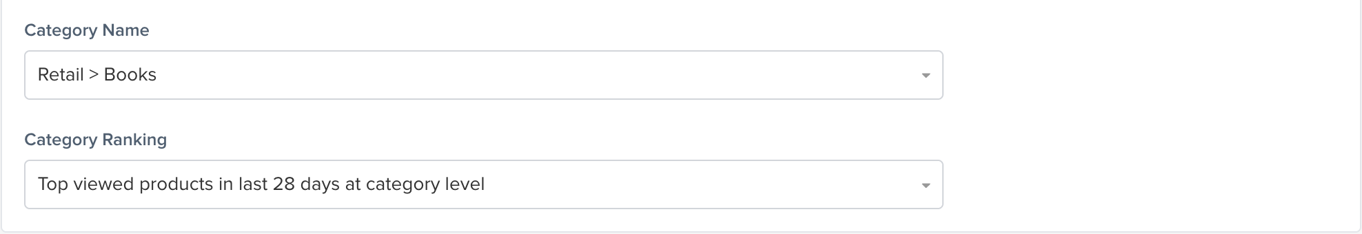 Item list inputs showing list of items and delimiter fields.